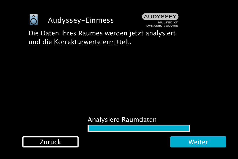 GUI AudysseySetup13 MultEQ XT